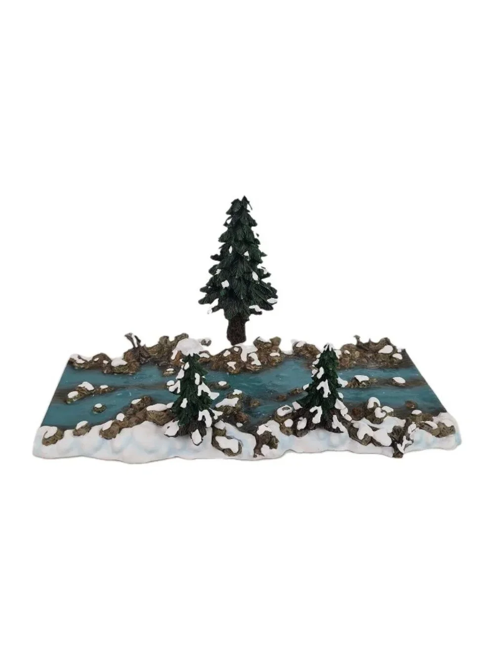 Department 56 Straight Section 52633 Village Mill Creek Christmas Porcelain